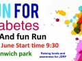 RUN FOR DIABETES