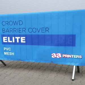 Crowd Barrier Covers & Banners – PVC Mesh