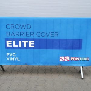 Crowd Barrier Covers – PVC Vinyl